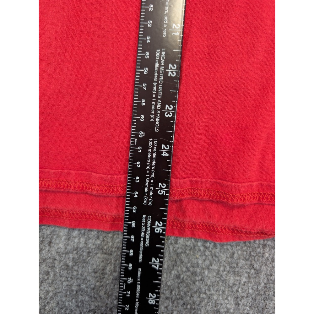 champion georgia cotton red t-shirt tee mens large uga bulldogs ncaa fan gear - Picture 4 of 8